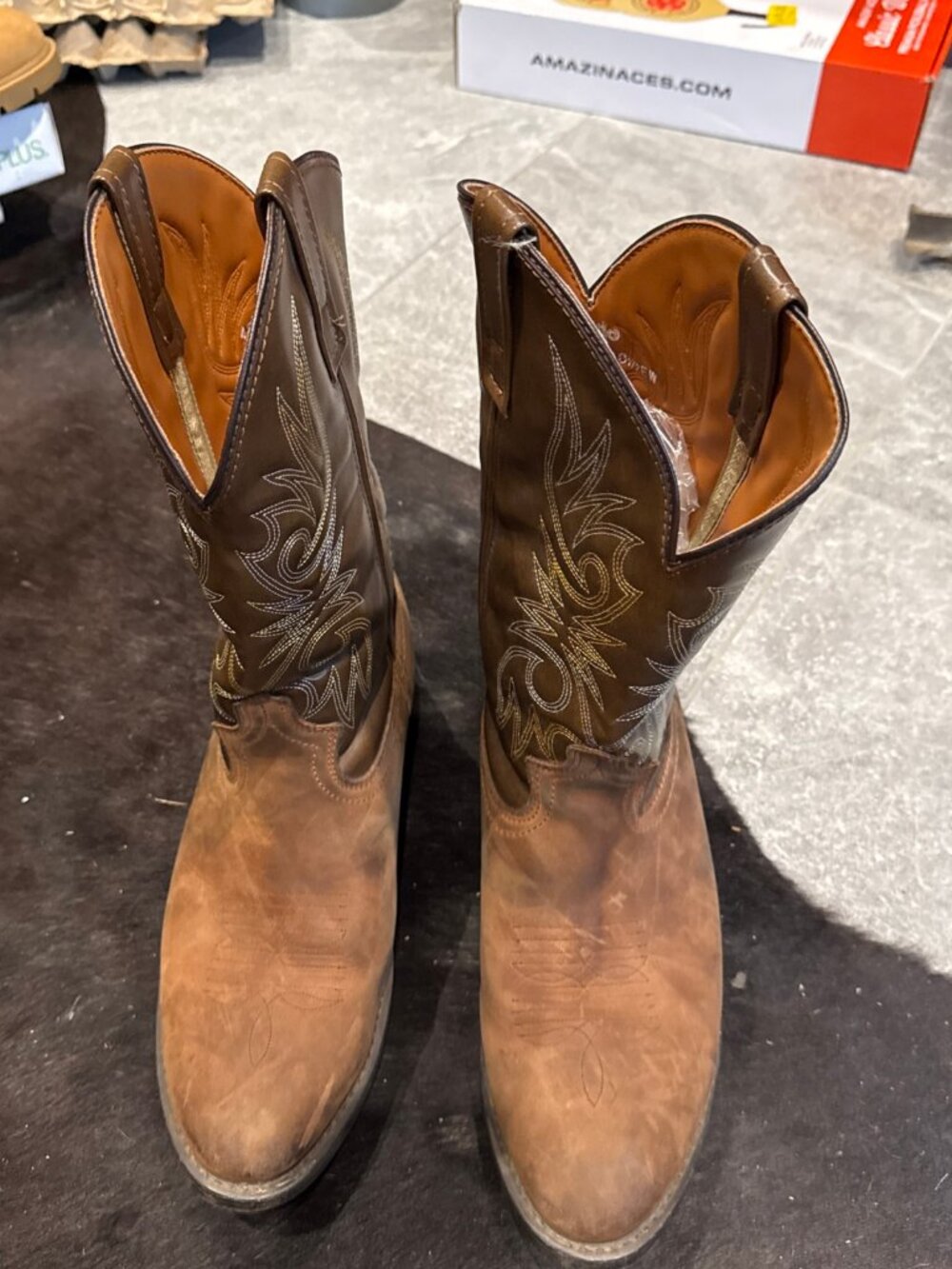 Vintage Laredo Men's Western Cowboy Boots Style 4242 Size 10.5 EW